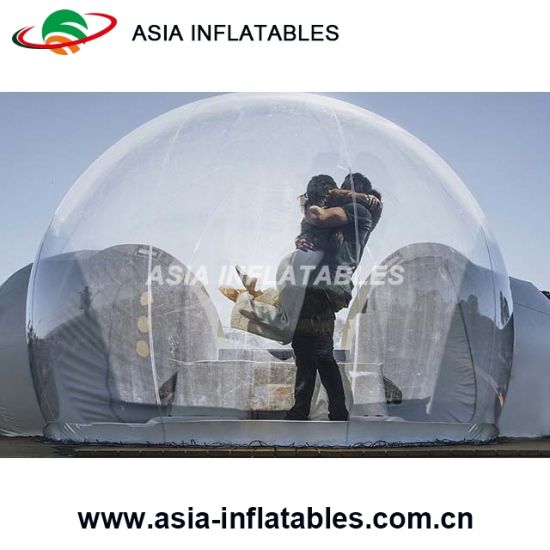 China Convenient Transparent Inflatable Bubble Cabin for Camping .