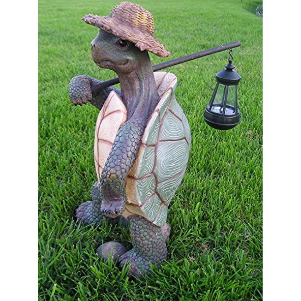 Ebros Gift Nautical Nature Lover Adventure Hiking Tortoise with .