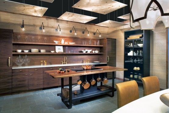 Ultimate Dark Interior Inspiration | Interior design kitchen .