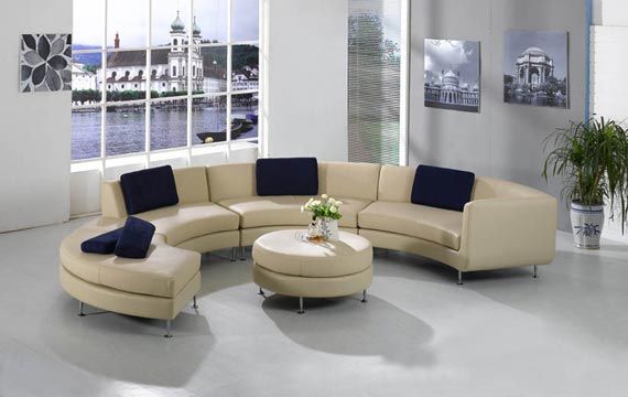 large round curved sofa sectional | ... the Versatile and Unique .