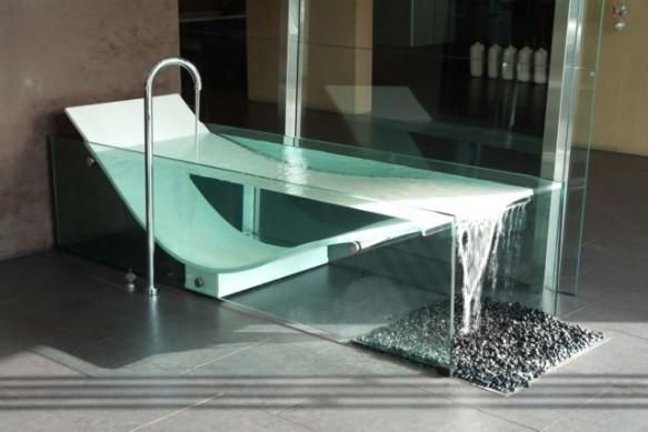 Tub Like Infinity Pool Le Cob Glass Bathtub Unique Bathtubs .