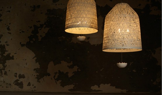 Unique Karman Lamps Collection From Ceramics And Lace - DigsDi