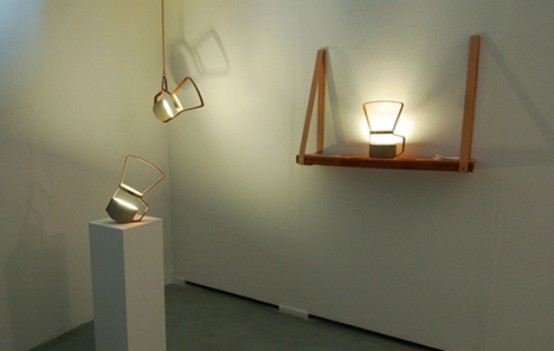 Unique Lanterns: Nomadic Lamps From Leather And Concrete - DigsDi
