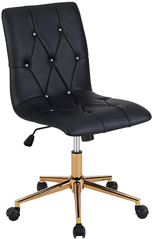 Amazon.com: Duhome Home Office Chair, Armless Office Chairs High .