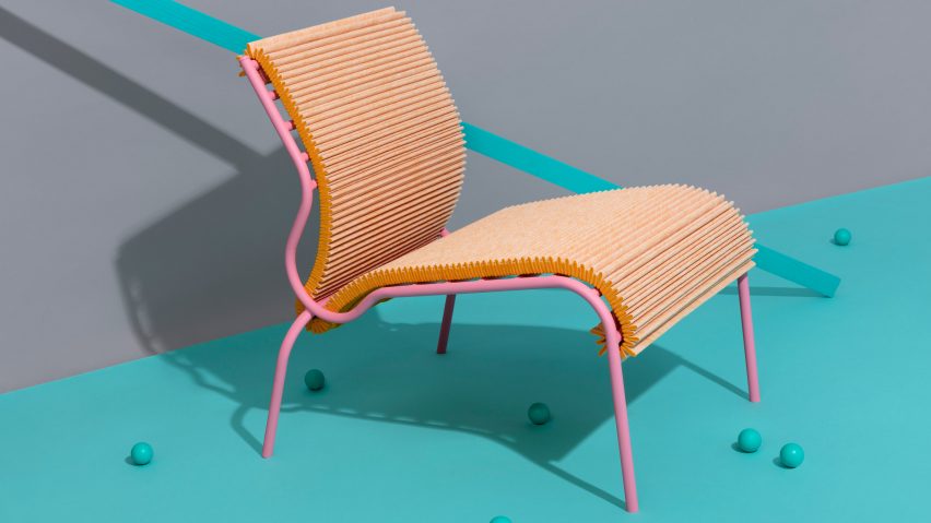 Dutch design collective exhibits products made from Colback materi