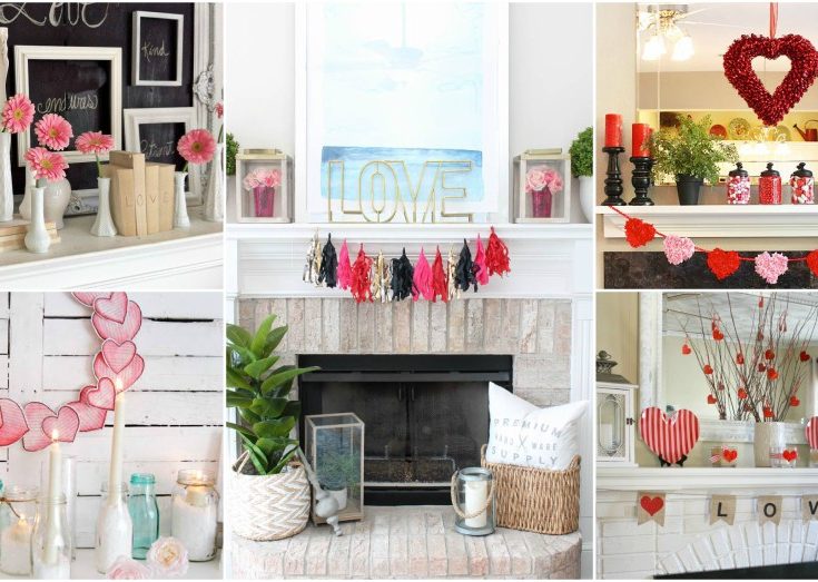 Valentines Day Mantel Decor Ideas And Tips To Make It Outstandi