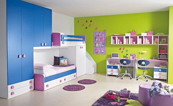 20 Very Happy and Bright Children Room Design Ideas | Schlafzimmer .