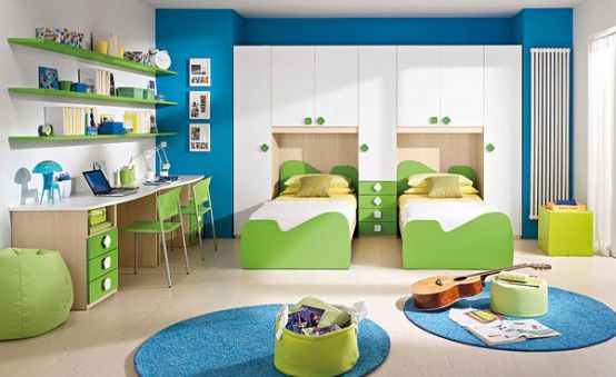 20 Very Happy and Bright Children Room Design Ideas | Yatak odası .
