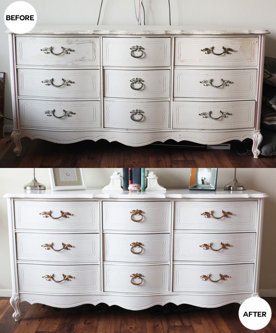 Refinished antique dresser | Vintage dressers, Diy dresser, Diy .