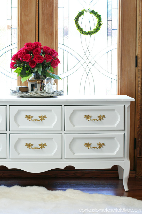Grandma's Vintage Dresser Makeover | Confessions of a Serial Do-it .
