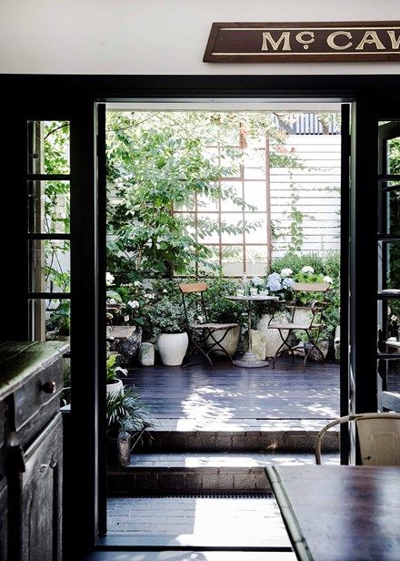 Take a glimpse inside this beautiful vintage-inspired home .