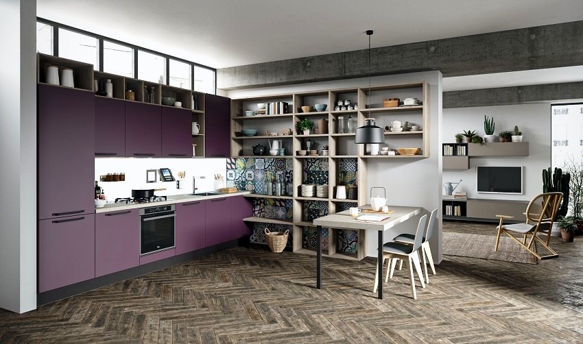 Violet Kitchen Inspiration