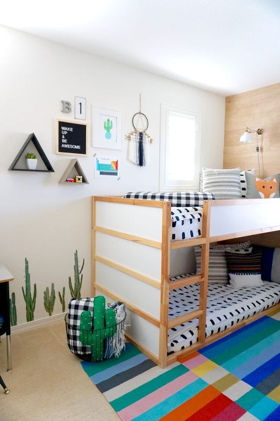 52 Wonderful Shared Kids Room Ideas For Boys and Girls | Kids .