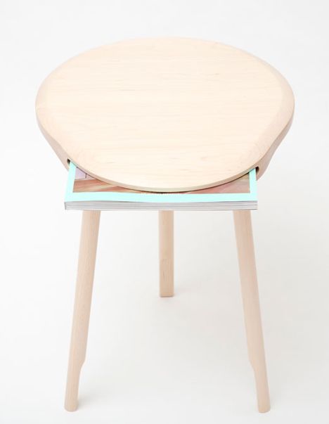 Andy Stool by Loic Bard | Wooden stools, Furniture design chair, Sto