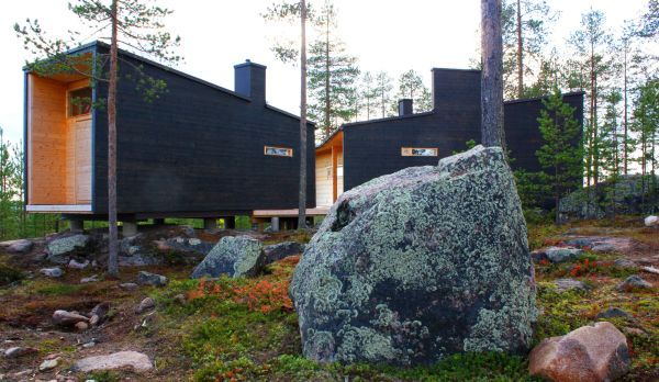 A Charming Log House In The Wilderness Of Lapland | Log homes .