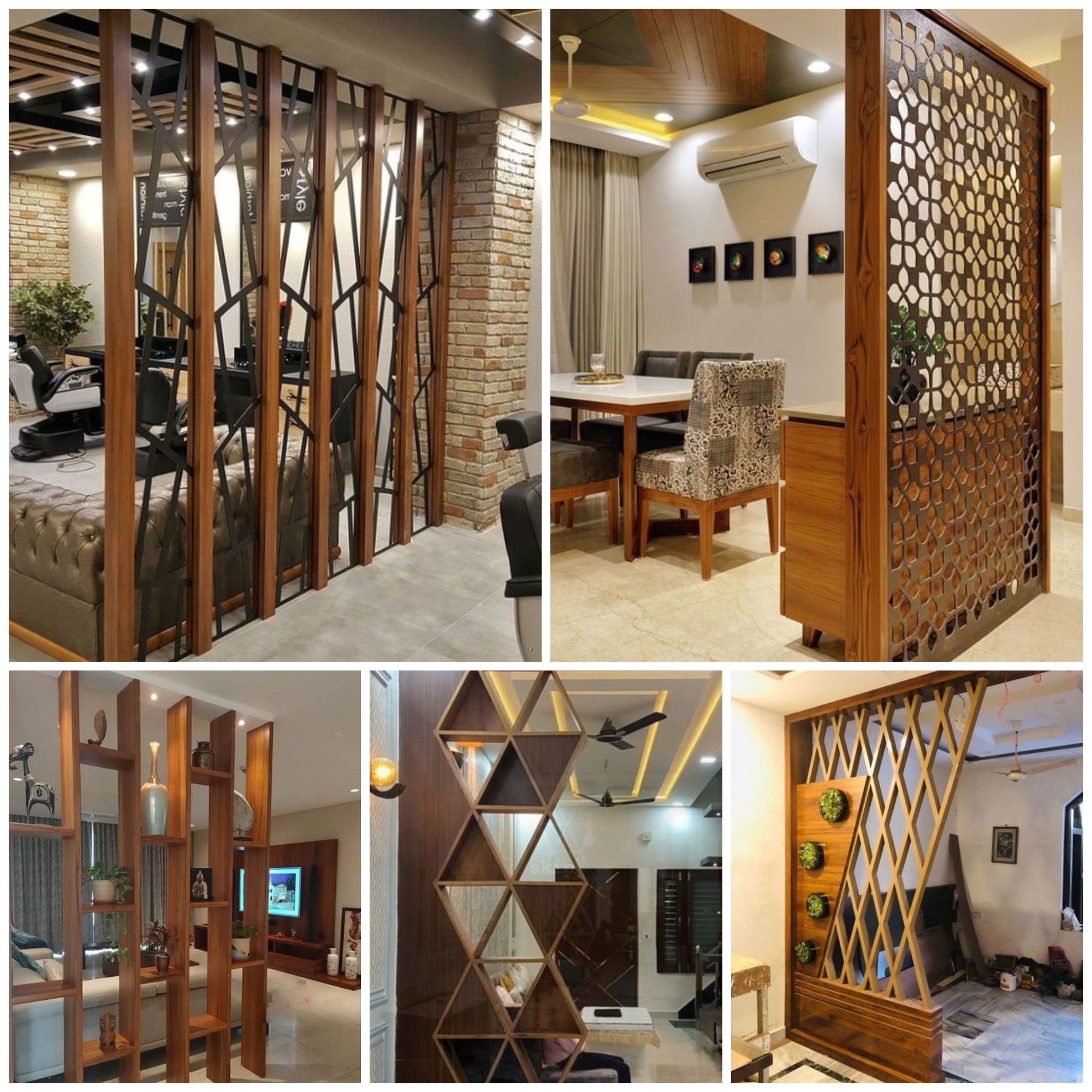 Wood partition design ideas for your home