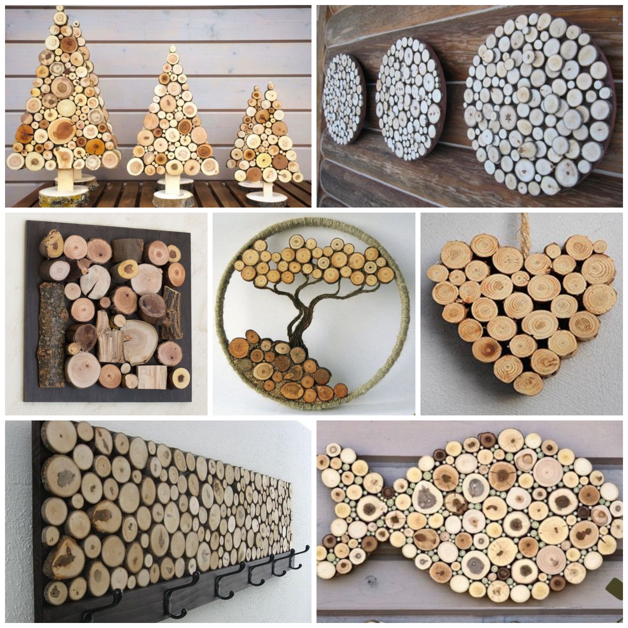 Creative Wood Slice Projects and Decorations