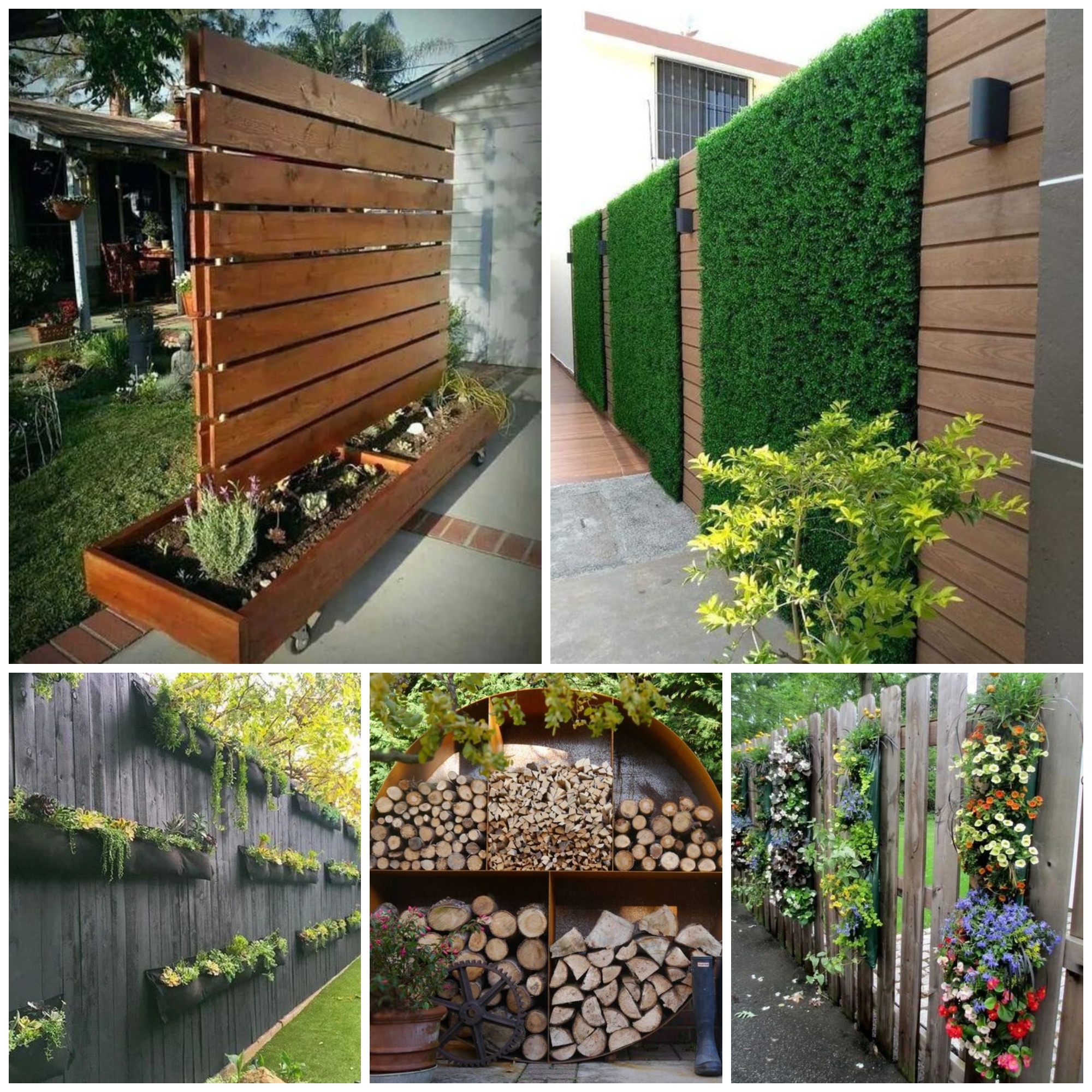 Modern garden fence designs and ideas