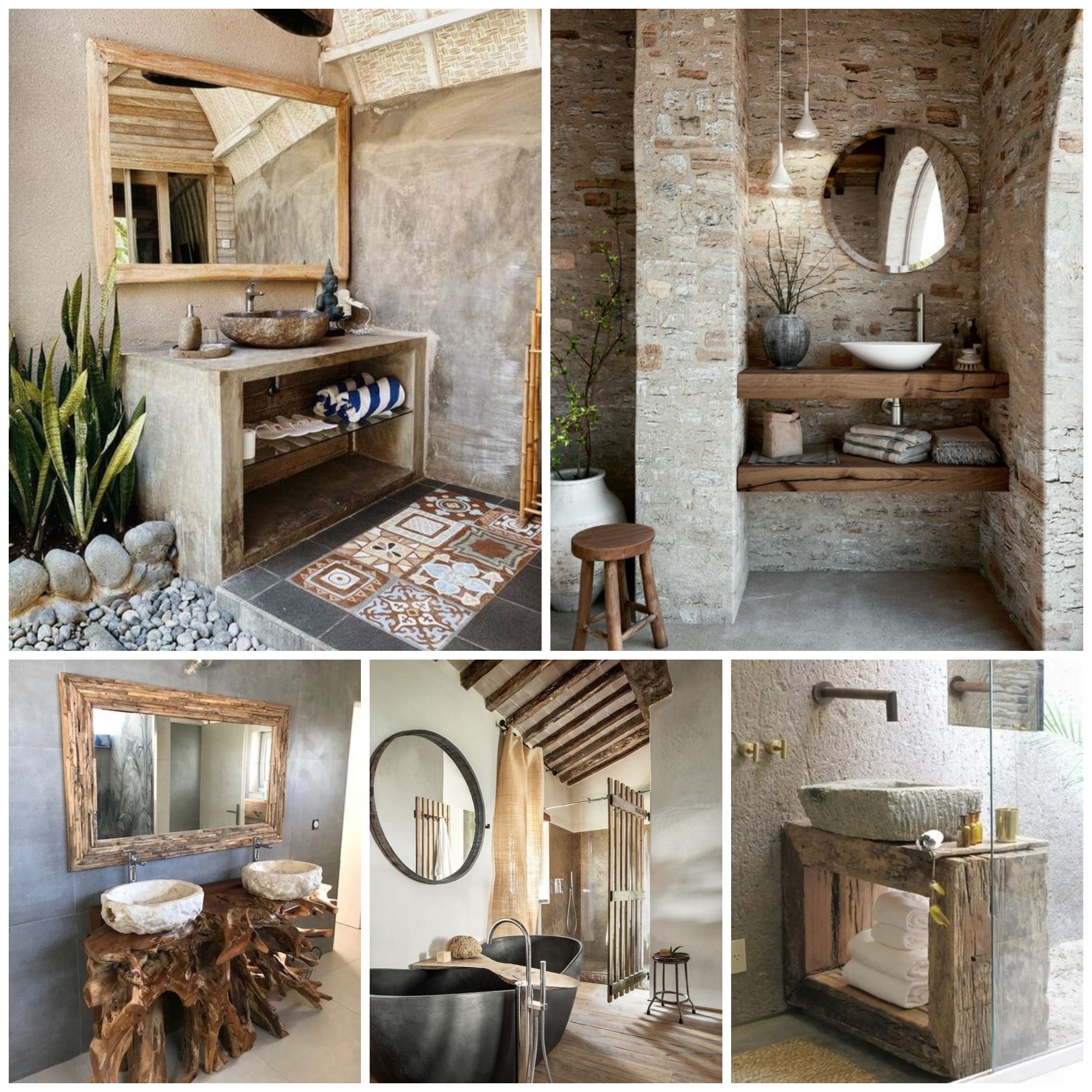 Rustic Bathroom Decor Ideas Inspired By Nature’s Beauty