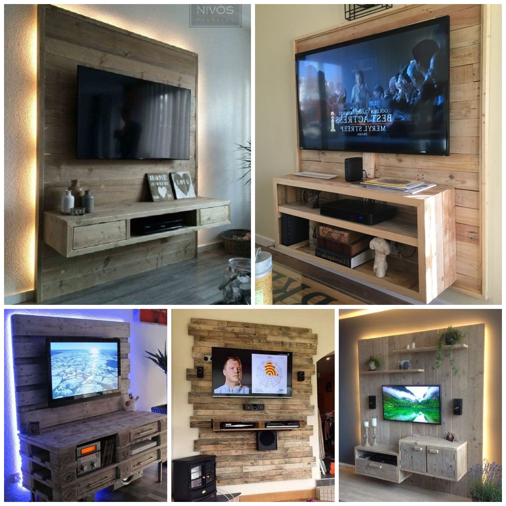 Stunning Pallet TV Stand Ideas