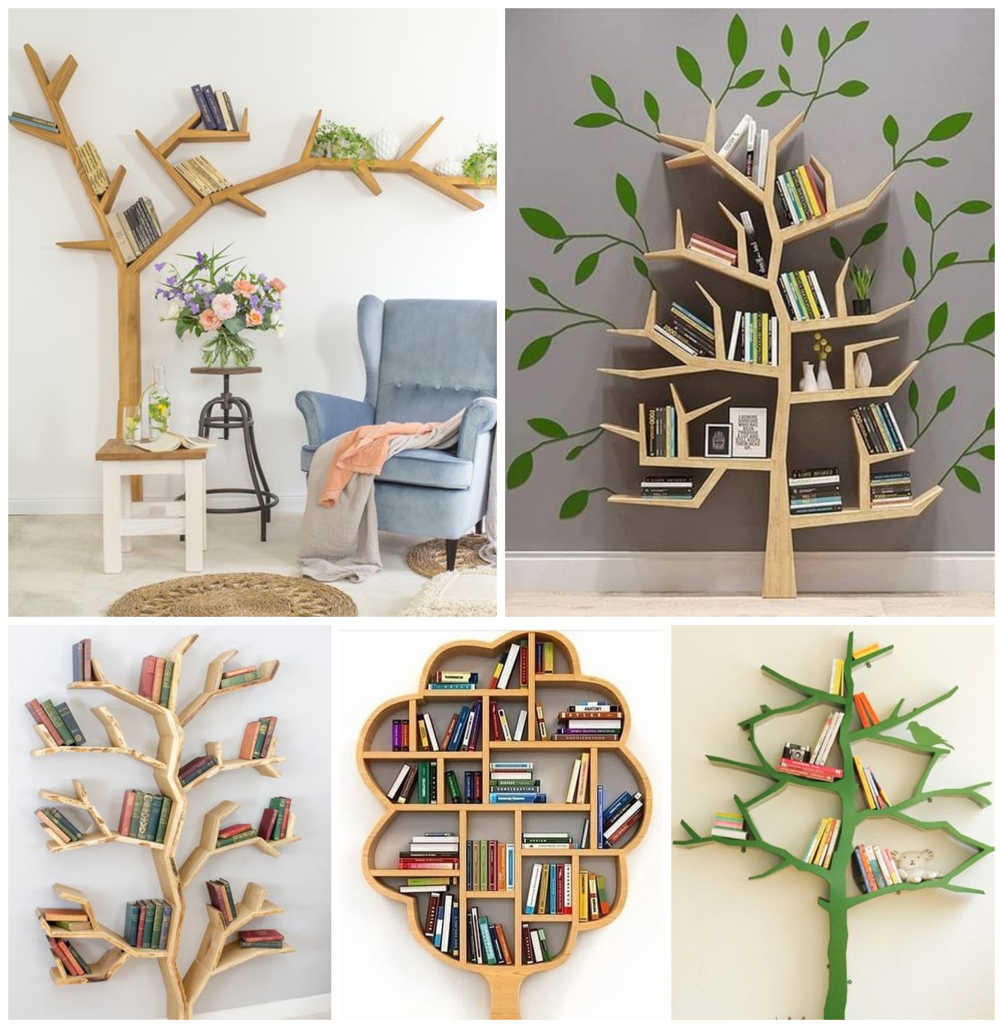 Stunning wooden bookshelf design ideas