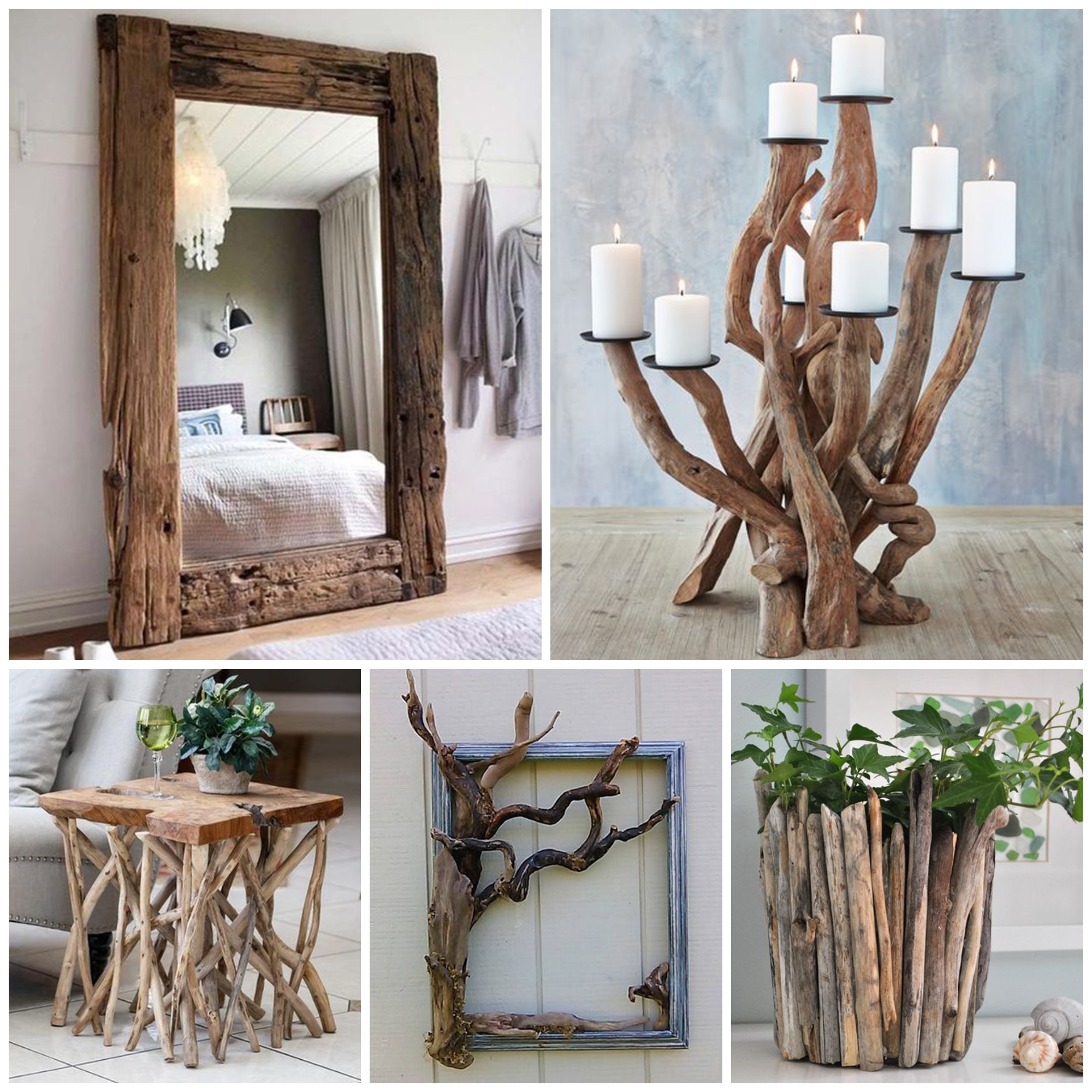 Artistic Driftwood Art Ideas To Decorate Your Home