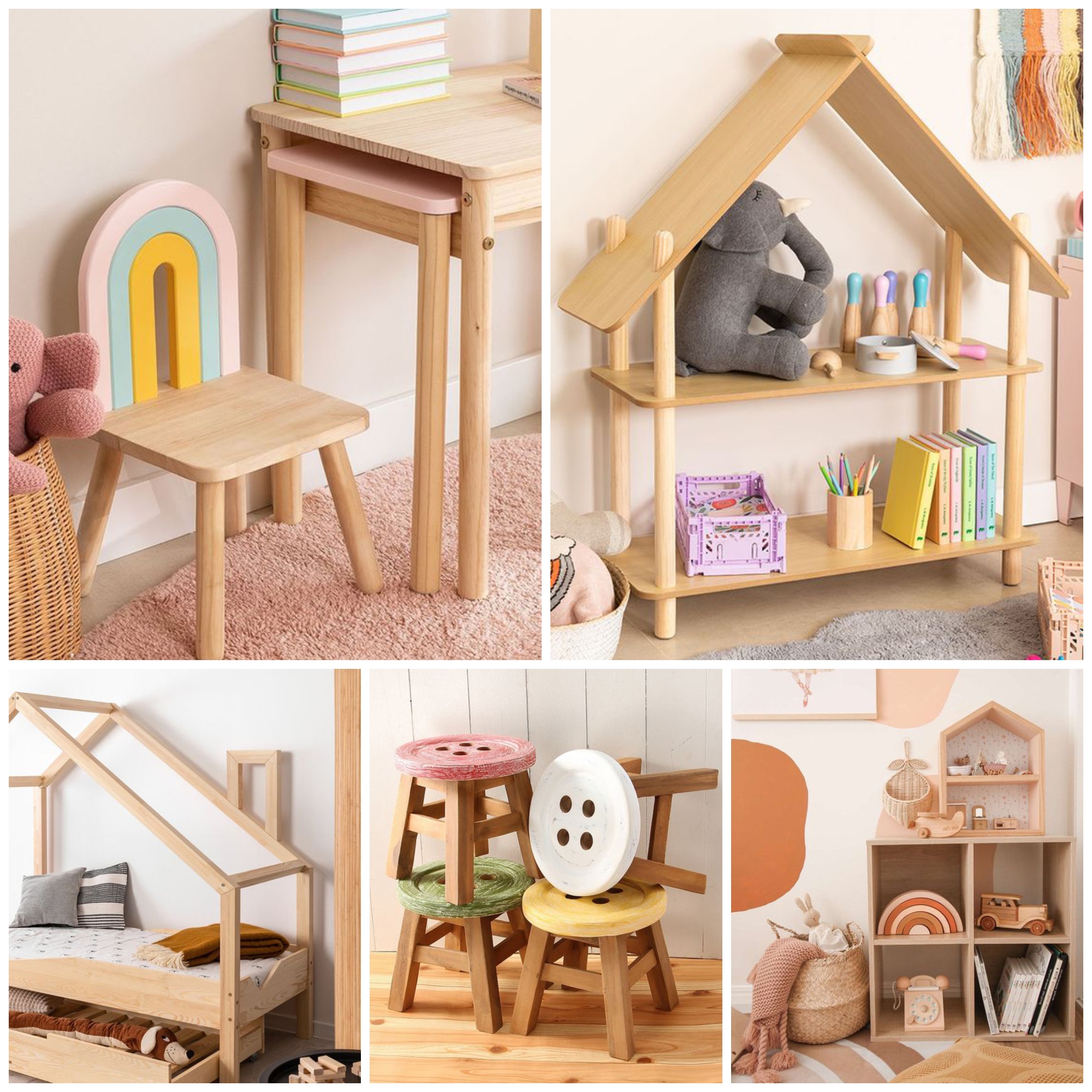 7 Minimalist Wooden Furniture Ideas For Kids Room