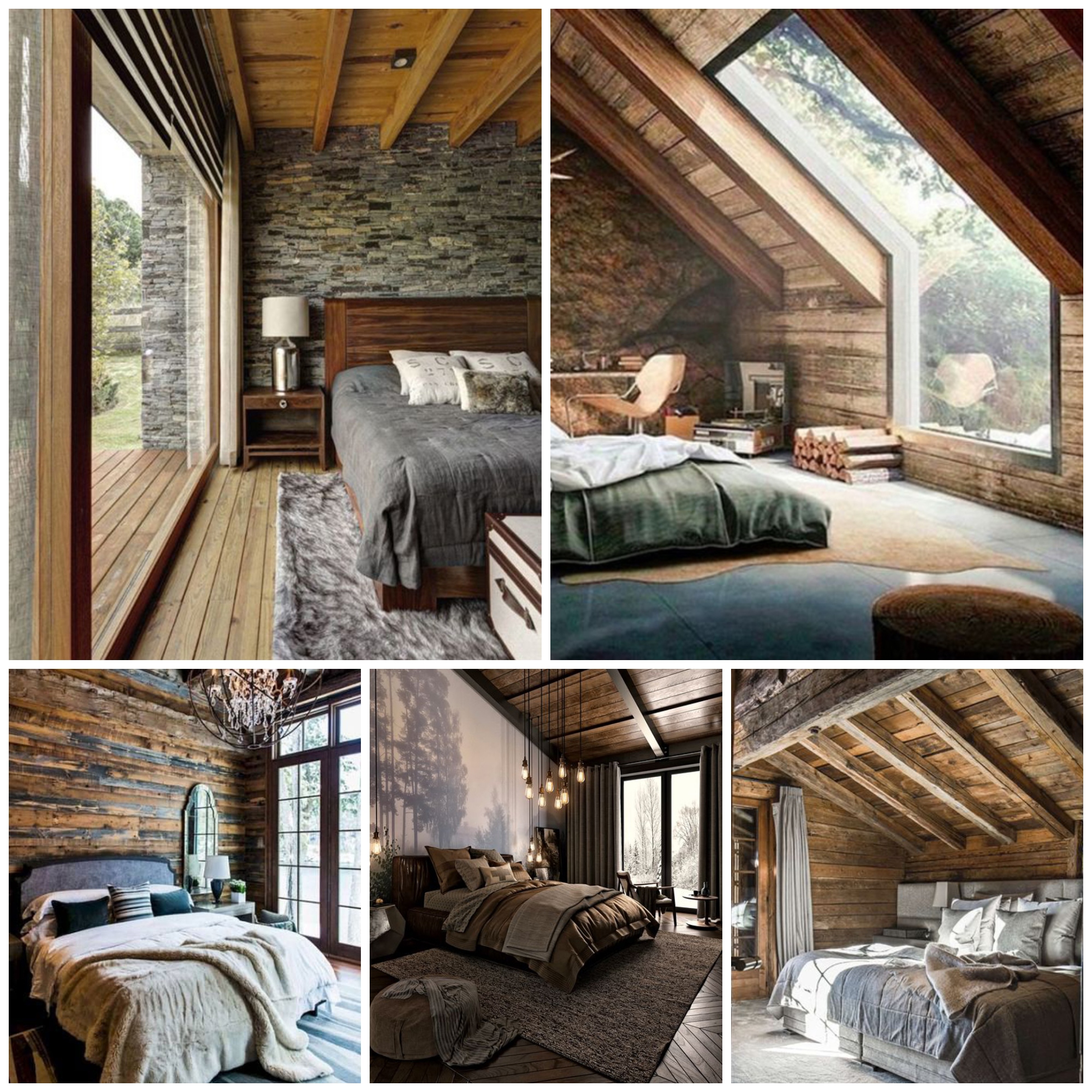 Warm And Cozy Wooden Bedroom Designs