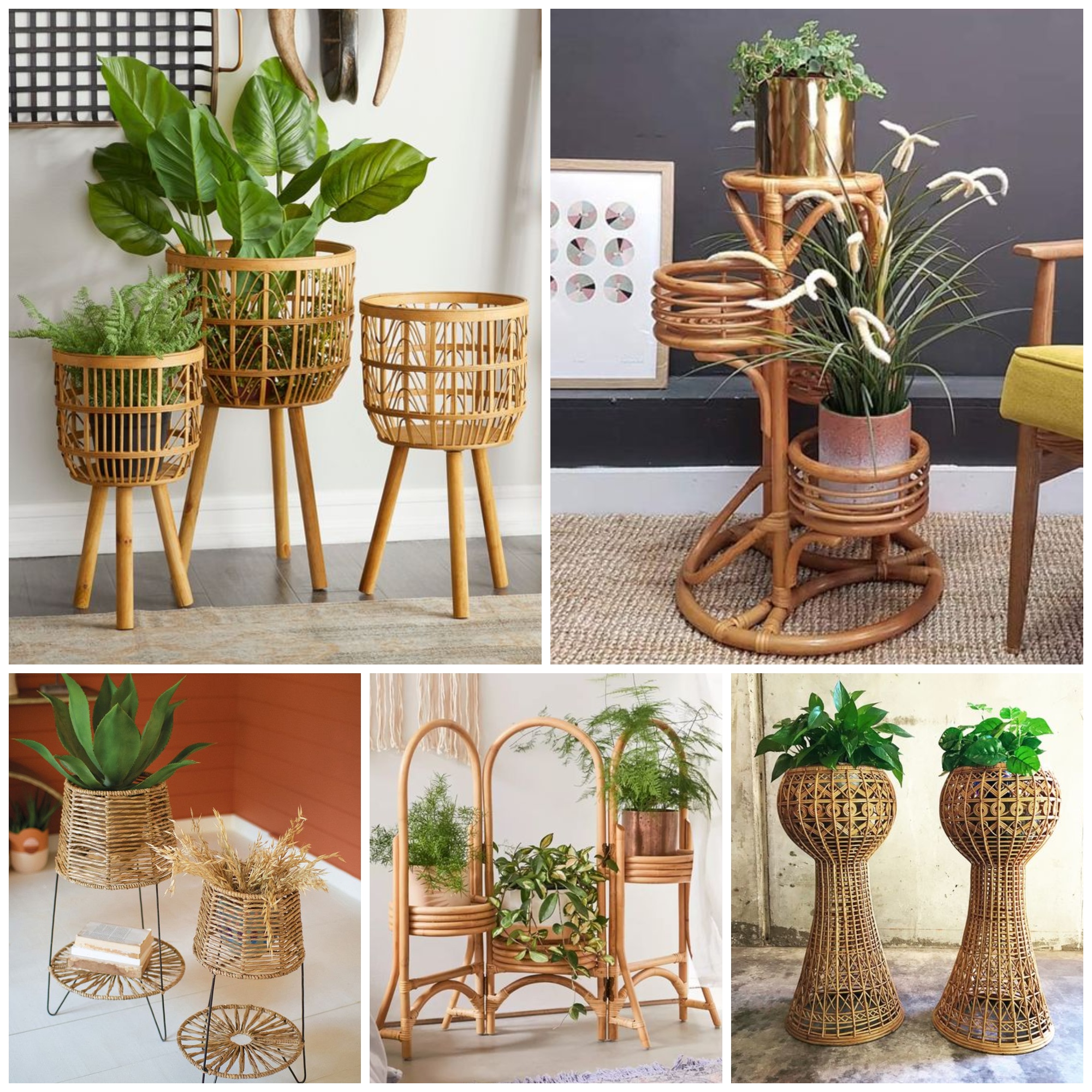 Rattan Planters That Will Perfectly Complement All Of Your Houseplants
