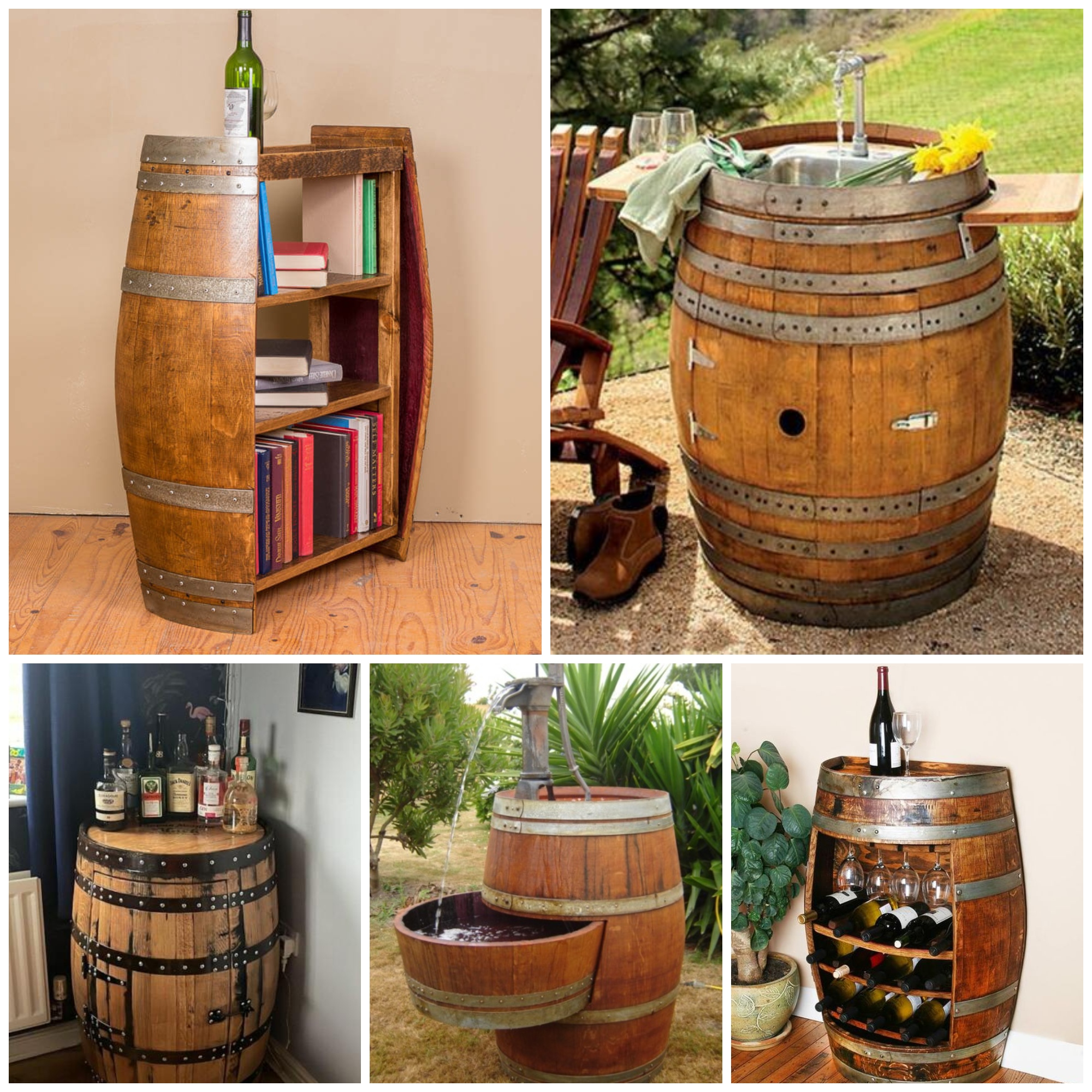 Creative Ideas For Reusing Old Wine Barrels