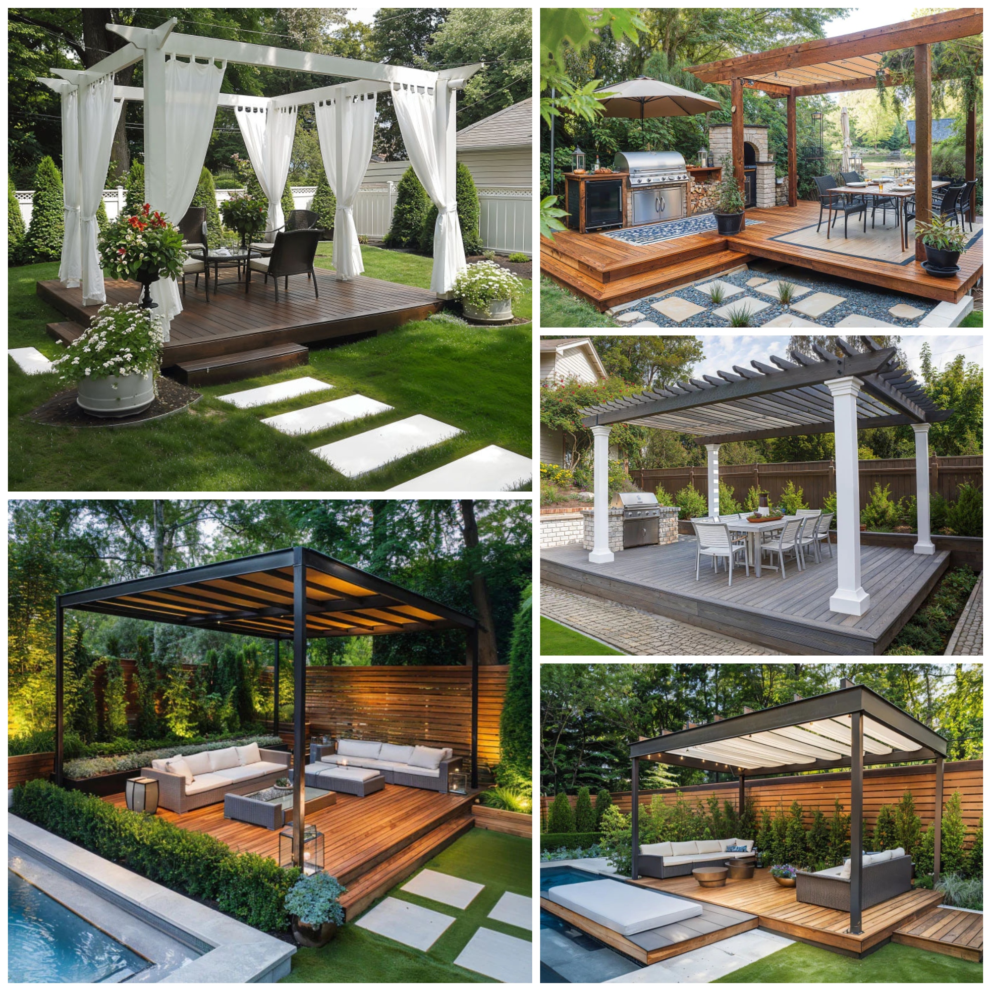 Deck with a Pergola Ideas You’ll Love