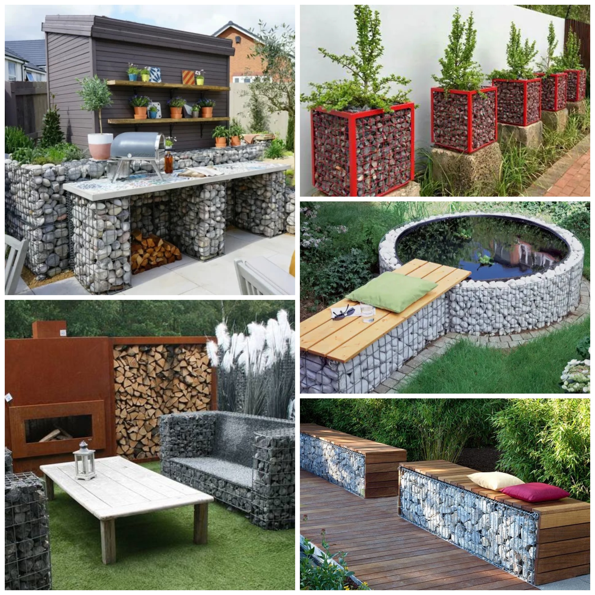 Attractive and Practical Gabion Ideas To Enhance Outdoor Space