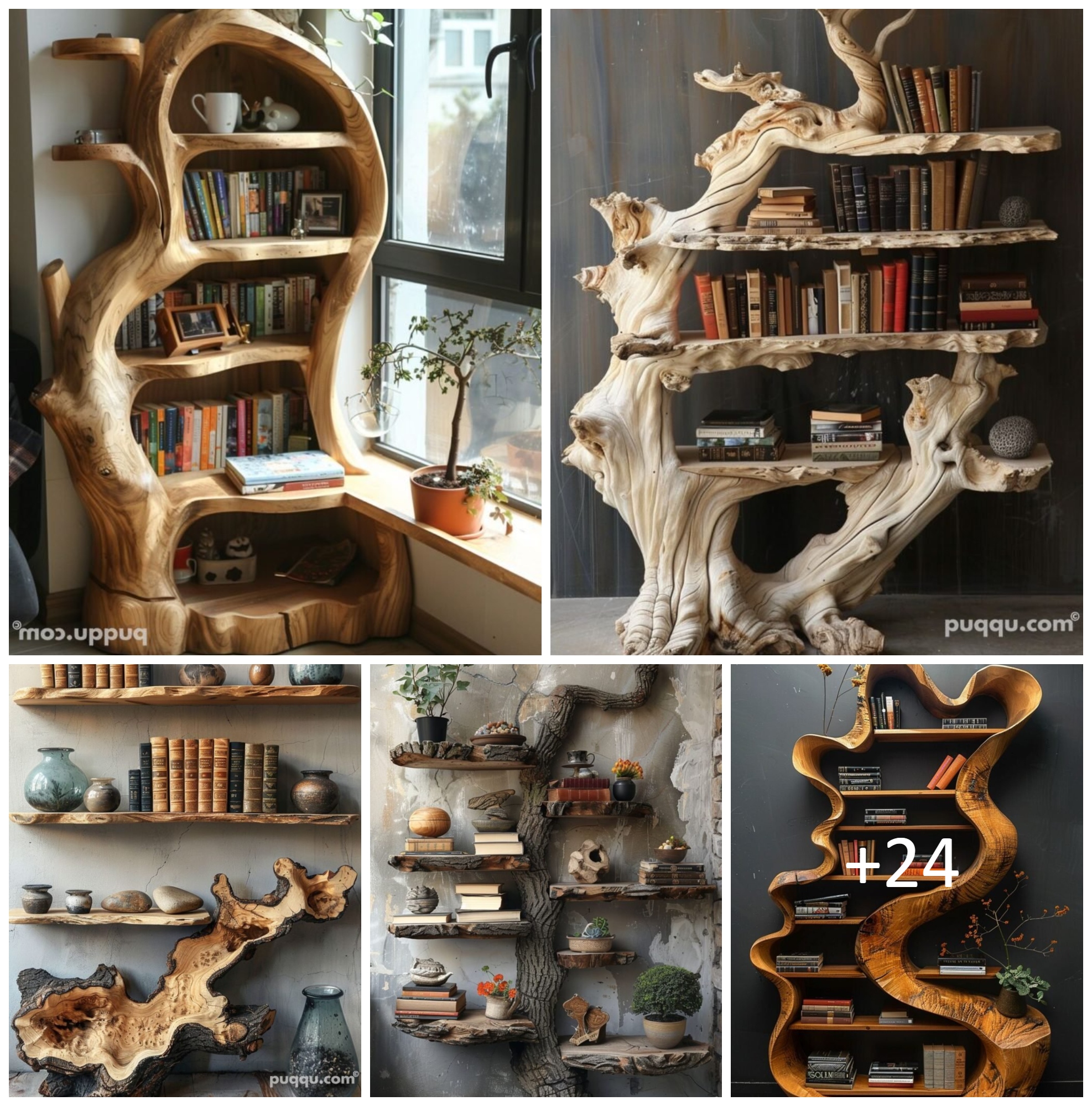 Tree Bookshelf Design Ideas: Creative Storage Solutions