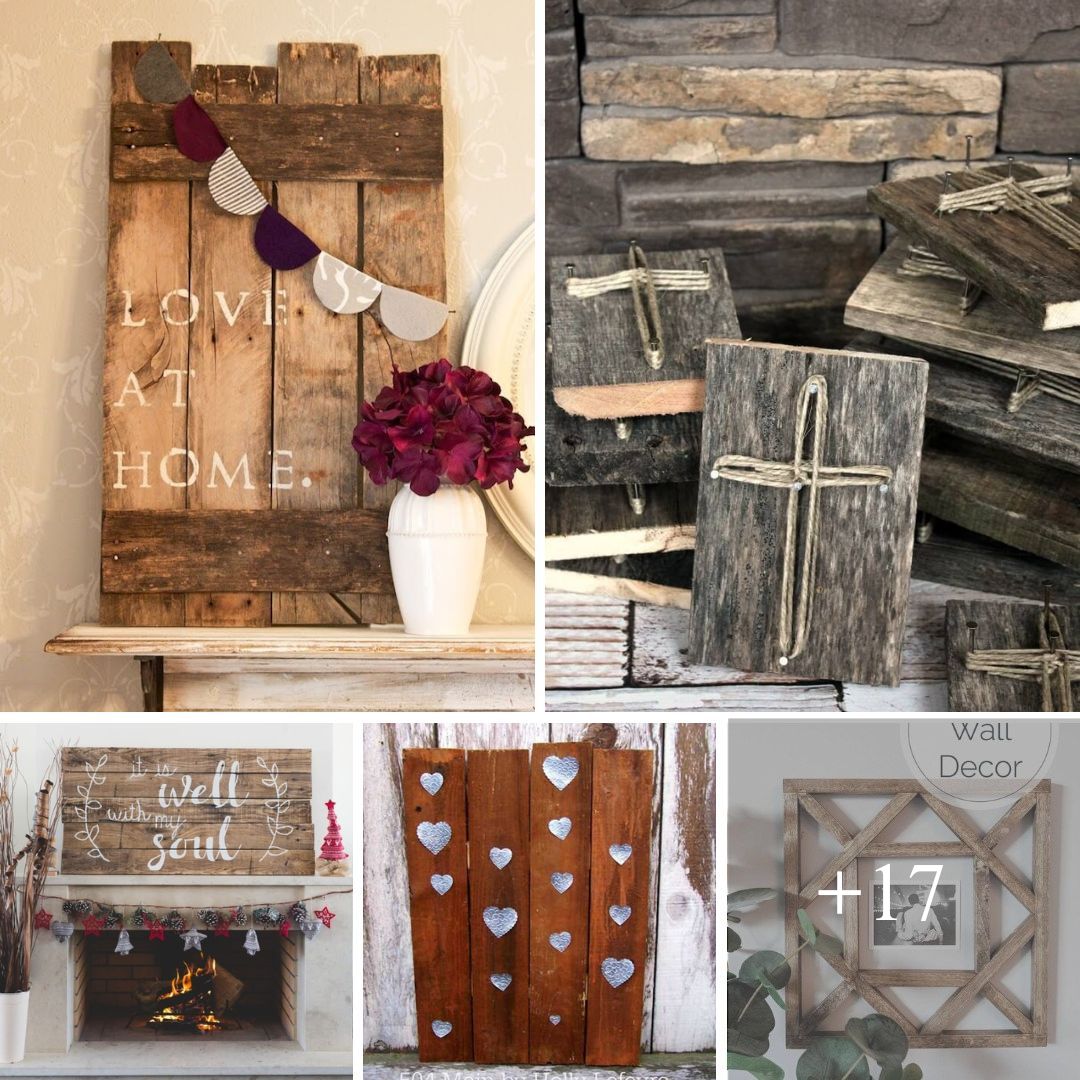 14 Rustic DIY Pallet Wall Décor Projects You Will Enjoy Crafting