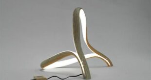 Minimalist Free Form Lamp