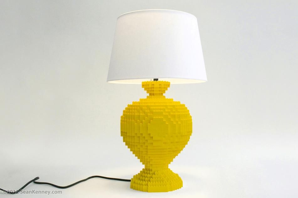 Lego Table Lamp Brighten up your space with this fun building block lamp