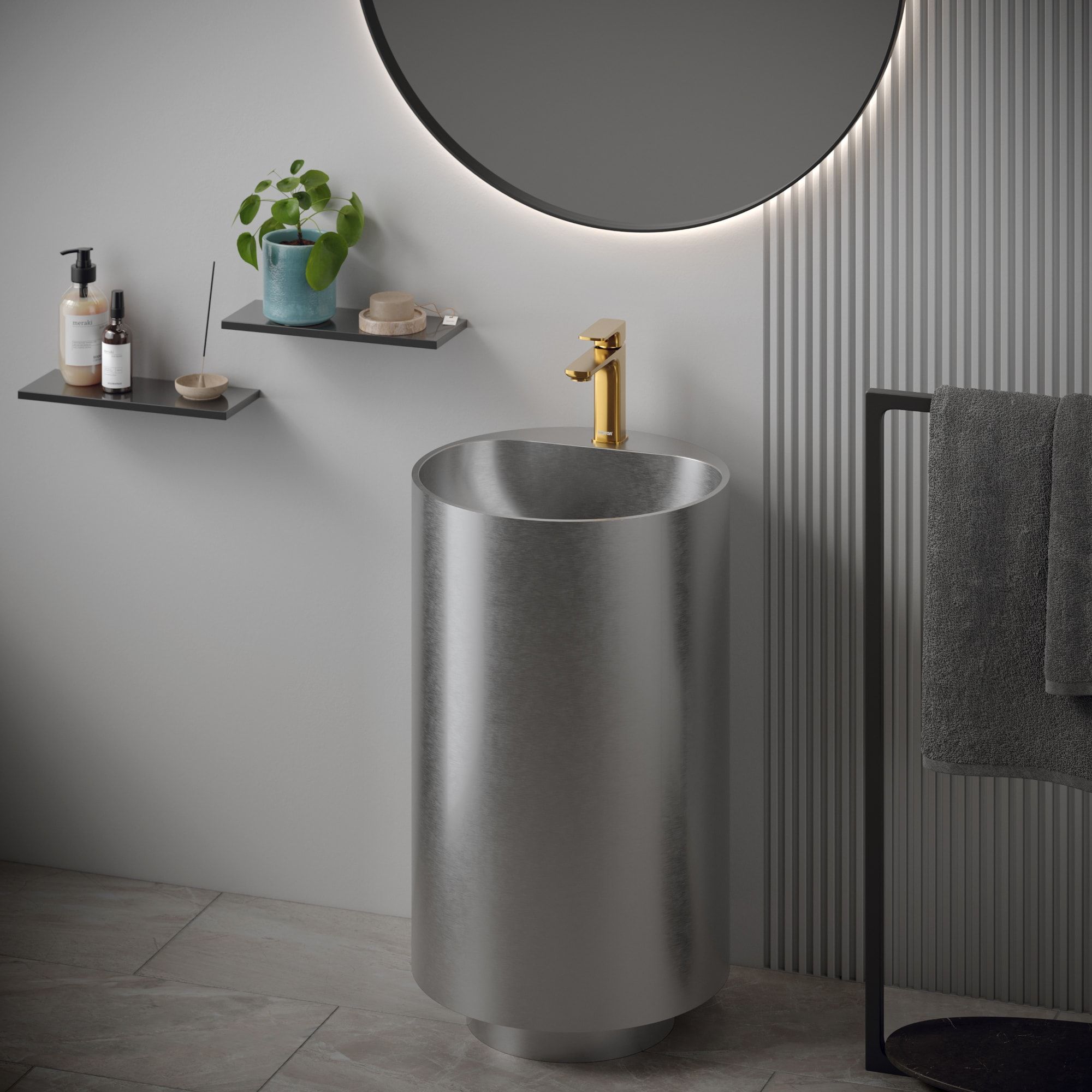 Modern Pedestal Sinks Elegant and Sleek Bathroom Sink Options for a Contemporary Look