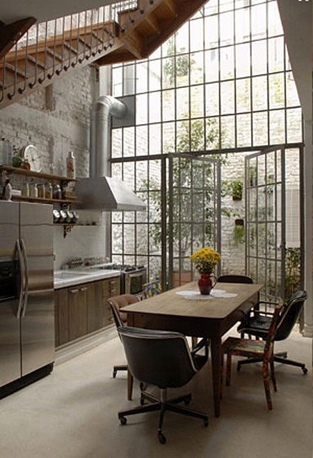 Rustic Loft Kitchen Cozy and Charming Kitchen Design with a Loft Vibe