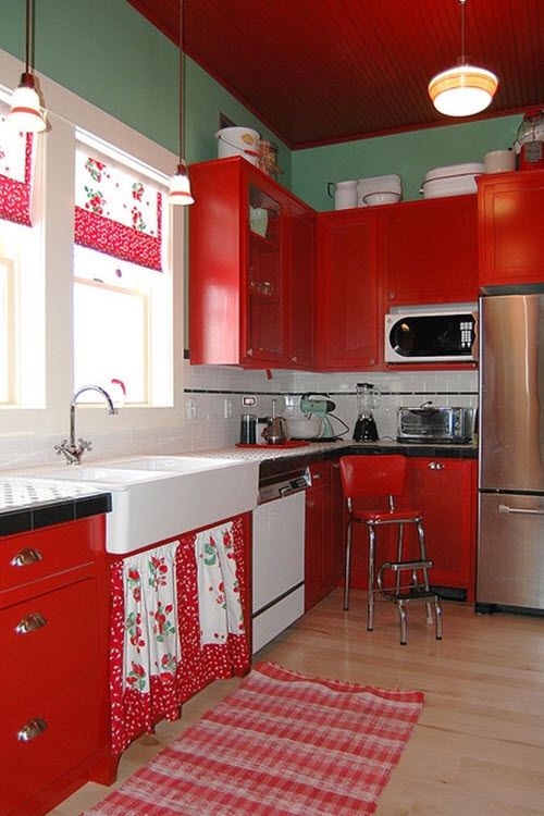 Modern Kitchen Designs Red And White Stunning Red and White Kitchen Ideas for a Contemporary Look