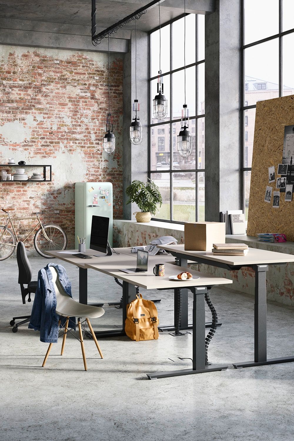 Modern And Ergonomic Workstation Creating an Efficient and Comfortable Workspace for Productivity