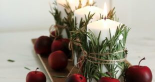 Christmas Candles And Decorations