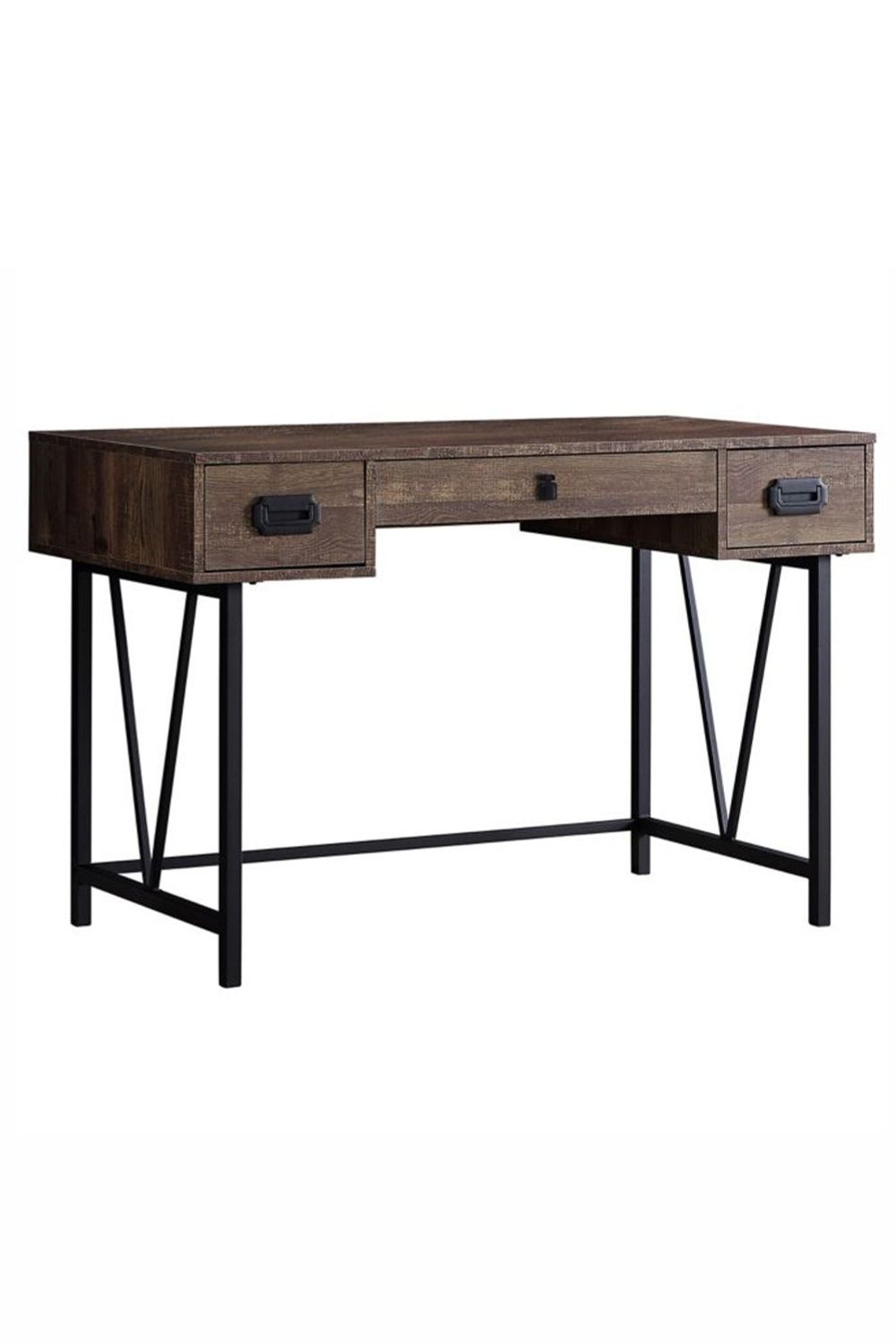 Desk Of Metal Wood And Leather Stylish and Durable Metal Wood Leather Desk for Your Office