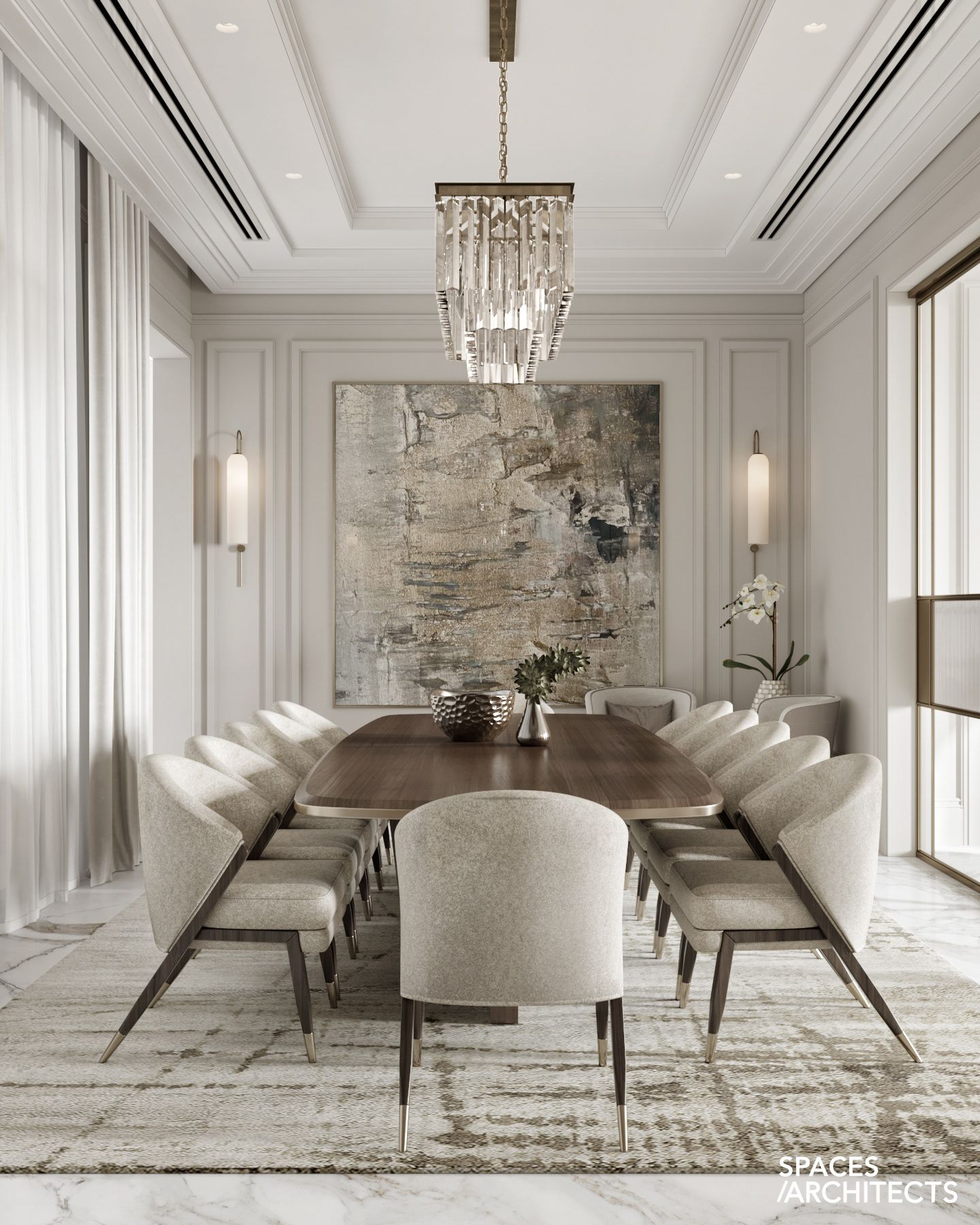 Luxury Classic Dining Room Elegant and Sophisticated Dining Room Design for a Classic Feel