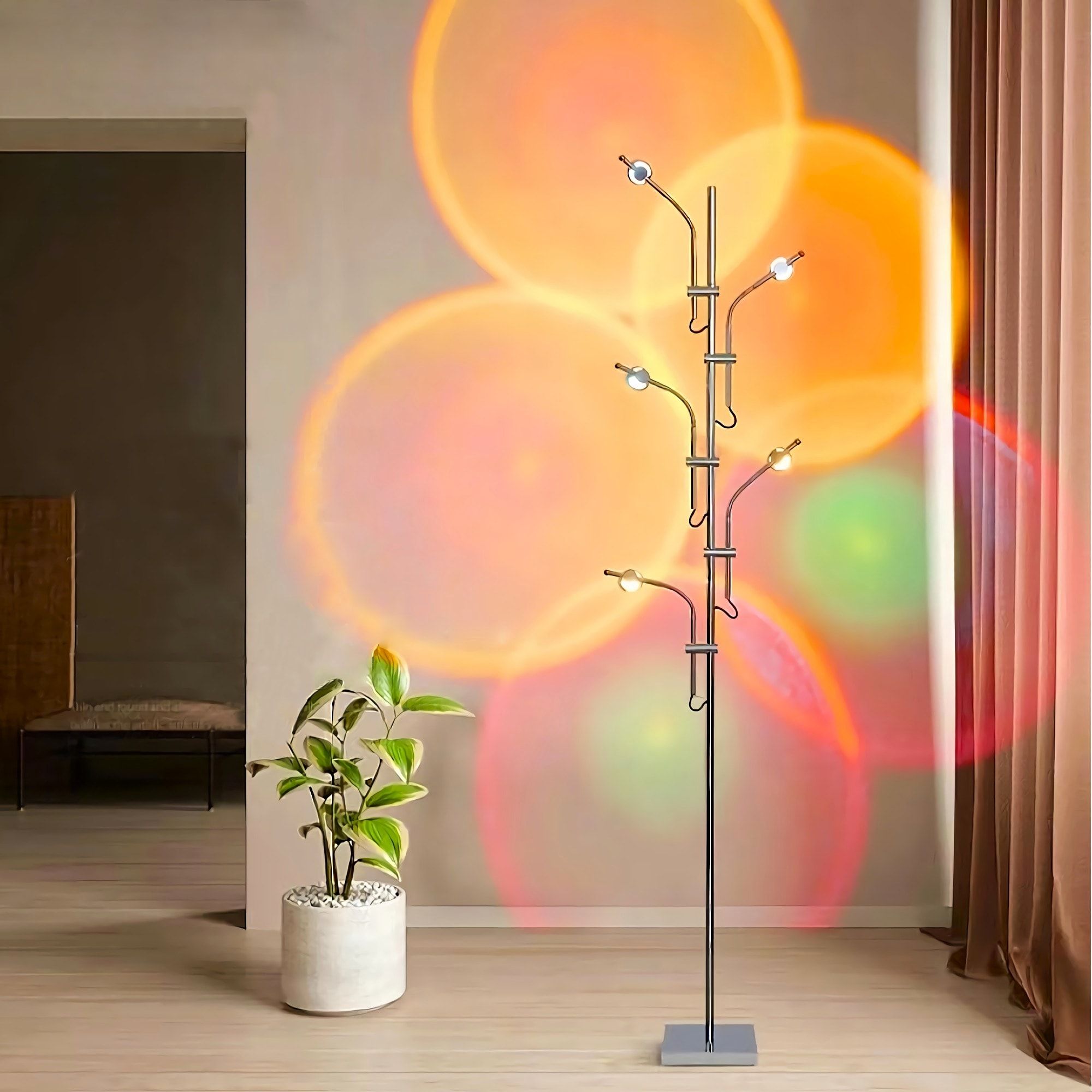 Multi Light Floor Lamp Illuminate Your Space with a Stylish and Versatile Floor Lamp with Multiple Lights