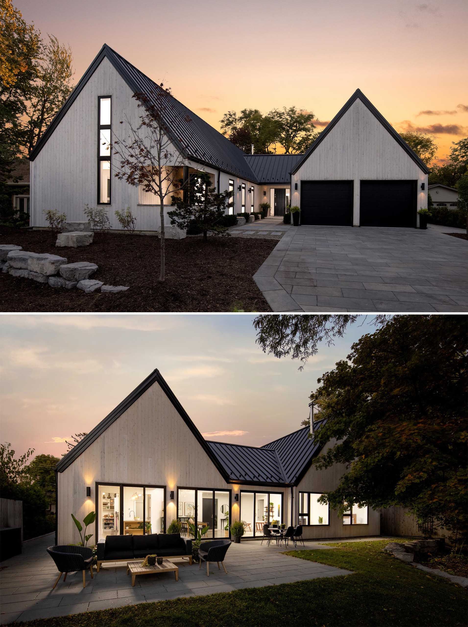 All White Scandinavian House Minimalist Scandinavian Home Design with Bright Interiors