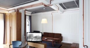Apartment With Copper Pipes