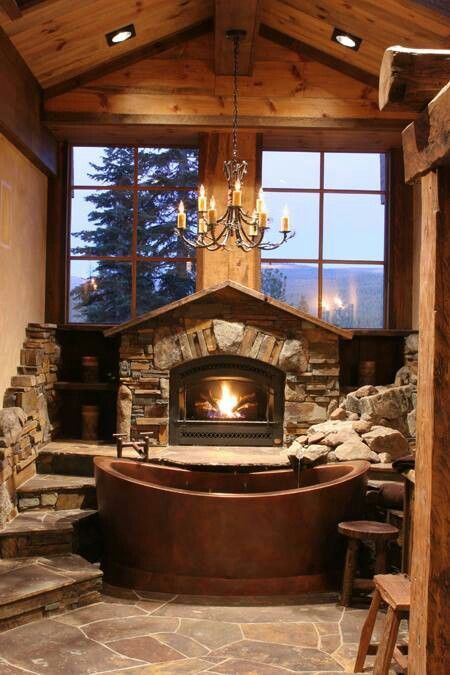 Bathrooms With Fireplaces Cozy and Luxurious Bathroom Fireplace Ideas for Ultimate Relaxation