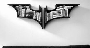 Batman Bat Shaped Bookshelf