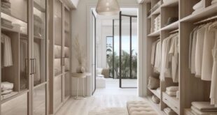 Bedroom Combined With A Closet