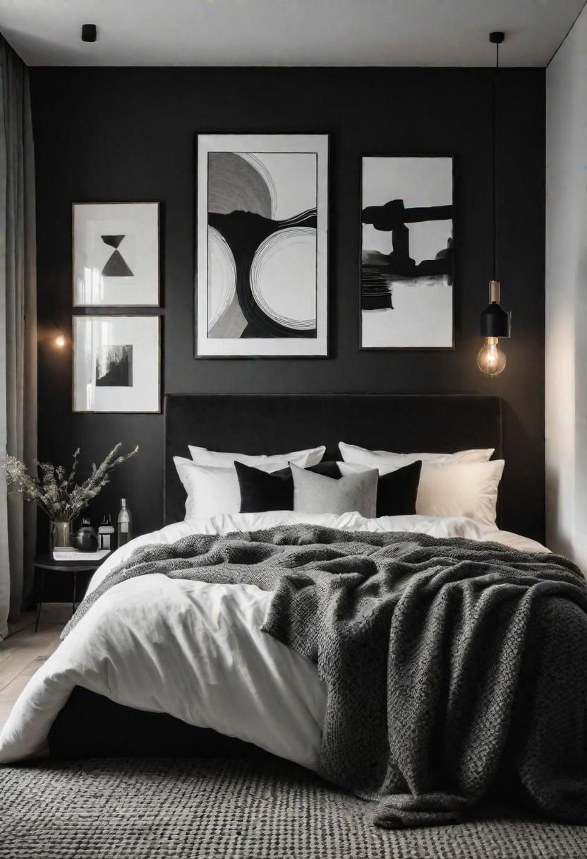 Black And White Bedroom Design Elegant Monochrome Bedroom Decor Ideas